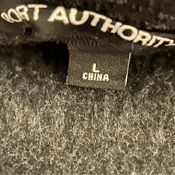 BFA St. Albans Vermont Music Fleece Full Zip Jacket Heather Black Size Large - Picture 9 of 9